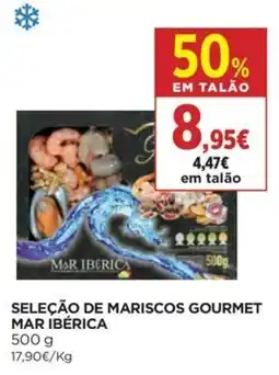 El Corte Inglés seleção de mariscos gourmet mar ibérica promoção