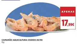 El Corte Inglés Camarão aquicultura cozido 20/30 promoção