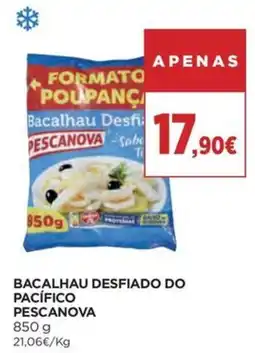 El Corte Inglés Bacalhau desfiado do pacífico pescanova promoção