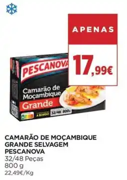El Corte Inglés Camarão de moçambique grande selvagem pescanova promoção