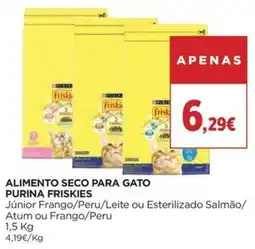 El Corte Inglés alimento seco para gato purina friskies promoção