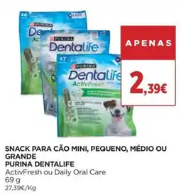 El Corte Inglés purina dentalife activfresh ou daily oral care promoção
