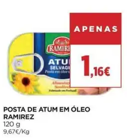 El Corte Inglés Posta de atum em óleo ramirez promoção