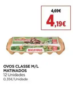 El Corte Inglés ovos classe m/l matinados promoção