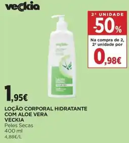 El Corte Inglés Loção corporal hidratante com aloe vera veckia promoção
