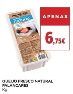 El Corte Inglés queijo fresco natural palancares promoção