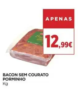 El Corte Inglés Bacon sem courato porminho promoção