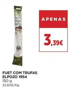 El Corte Inglés Fuet com trufas elpozo 1954 promoção