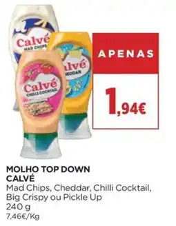 El Corte Inglés molho top down calvé promoção