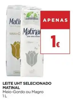 El Corte Inglés Leite uht selecionado matinal promoção