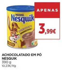 El Corte Inglés Achocolatado em pó nesquik promoção