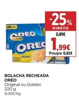 El Corte Inglés Bolacha recheada oreo promoção