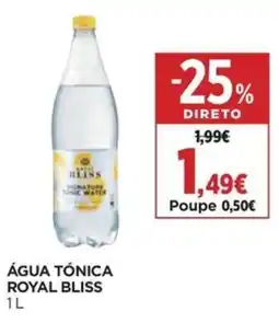 El Corte Inglés Água tônica royal bliss promoção