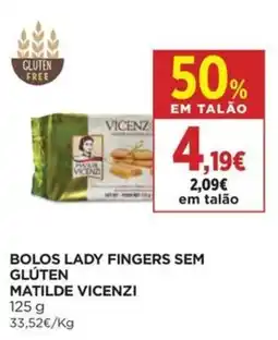 El Corte Inglés boles lady fingers sem glúten matilde vicenzi promoção