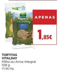 El Corte Inglés Tortitas vitalday promoção