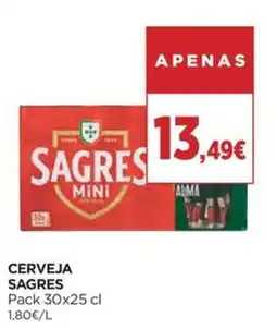 El Corte Inglés Cerveja sagres promoção
