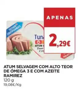 El Corte Inglés Atum selvagem com alto teor de ômega 3 e com azeite ramirez promoção