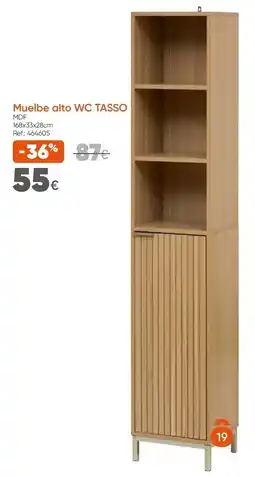 Hôma Mueble alto WC TASSO promoção