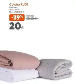 Hôma Colcha rudi promoção