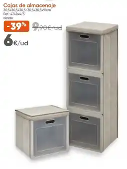 Hôma Cajas de almacenaje promoção