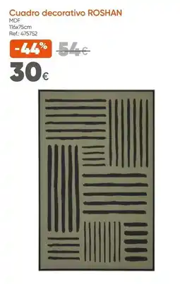 Hôma Quadro decorativo roshan promoção