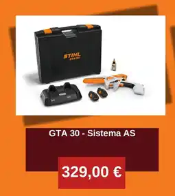 Stihl Stihl GTA 30 - sistema as promoção