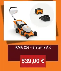 Stihl Stihl rma 253 - sistema ak promoção