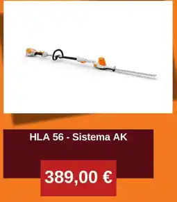 Stihl Hla 56 - sistema ak promoção