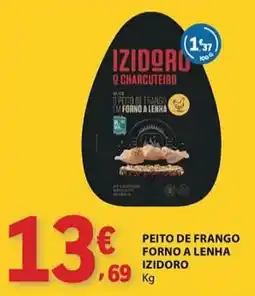 E.Leclerc Peito de frango forno a lenha izidoro promoção