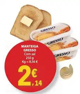 E.Leclerc Manteiga gresso com sal promoção