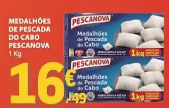 E.Leclerc Medalhões de pescada do cabo pescanova promoção