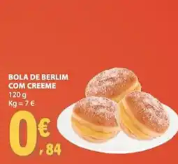 E.Leclerc bola de berlim com creeme promoção