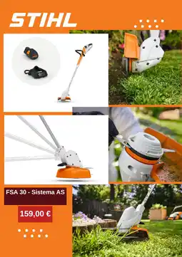 Stihl Stihl Fsa 30 - sistema as promoção