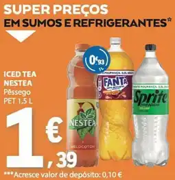 E.Leclerc Iced Tea Nestea Pêssego promoção