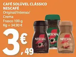 E.Leclerc Café solúvel clássico nescafé promoção