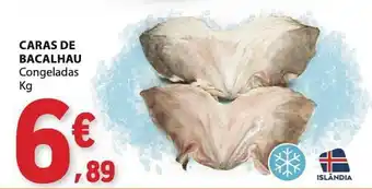 E.Leclerc Caras de bacalhau congeladas promoção
