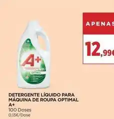 El Corte Inglés A+ - detergente líquido para máquina de roupa optimal promoção