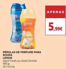 El Corte Inglés Lenor - pérolas de perfume para roupa promoção