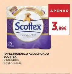 El Corte Inglés Scottex - papel higiénico acolchoado promoção