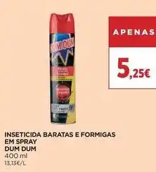 El Corte Inglés Dum dum - inseticida baratas e formigas em spray promoção