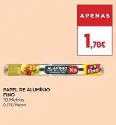 El Corte Inglés Fino - papel de aluminio promoção
