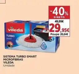 El Corte Inglés Vileda - sistema turbo smart microfibras promoção