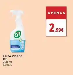 El Corte Inglés Cif - limpa-vidros promoção