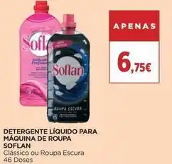 El Corte Inglés Soflan - detergente liquido para maquina de roupa promoção