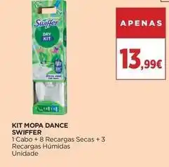 El Corte Inglés Swiffer - kit mopa dance promoção