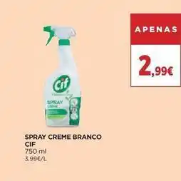 El Corte Inglés Cif - spray creme branco promoção