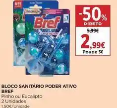 El Corte Inglés Bref - bloco sánitario poder ativo promoção