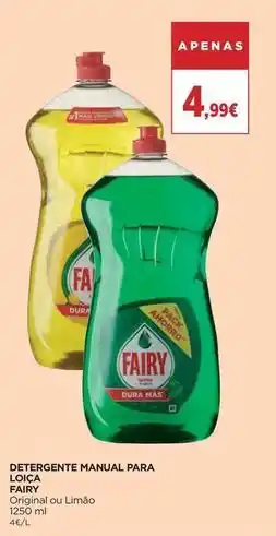 El Corte Inglés Fairy - detergente manual para loica original promoção