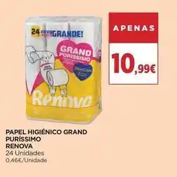 El Corte Inglés Renova - papel higiénico grand purissimo promoção