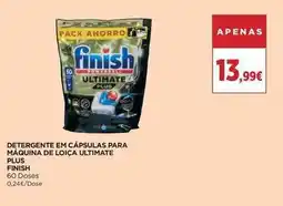 El Corte Inglés Finish - detergente em capsulas para maquina de loica ultimate plus promoção